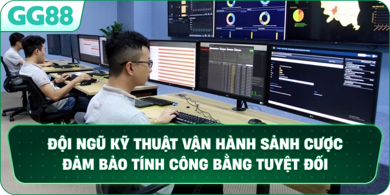 Đội ngũ kỹ thuật vận hành sảnh cược đảm bảo tính công bằng tuyệt đối.
